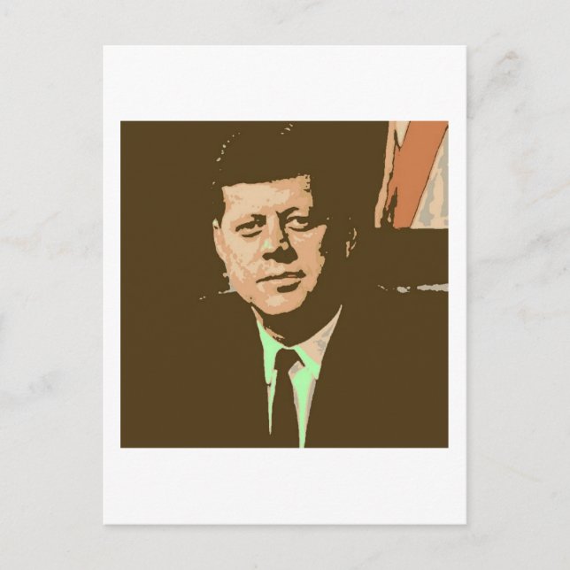Cartão Postal John F Kennedy (Frente)
