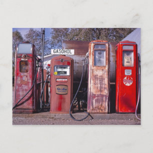 Cartão Postal John Margolies, Fotografia, Quatro Bombas de Gasol
