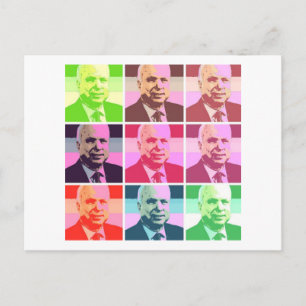 Cartão Postal John McCain