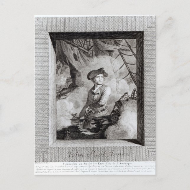 Cartão Postal John Paul Jones (Frente)