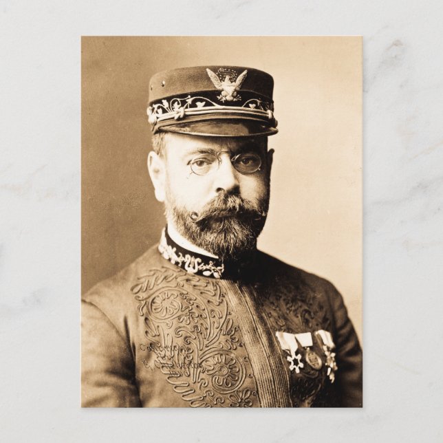Cartão Postal John Philip Sousa Portrait (Frente)