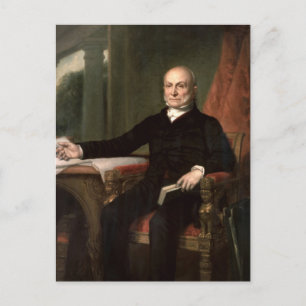 Cartão Postal John Quincy Adams