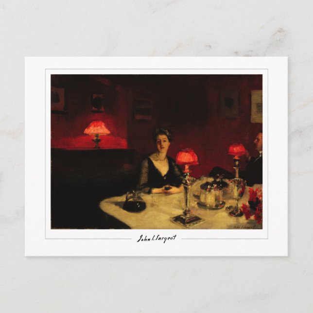 Cartão Postal John Singer Sargent #110 - Belas Artes (Frente)