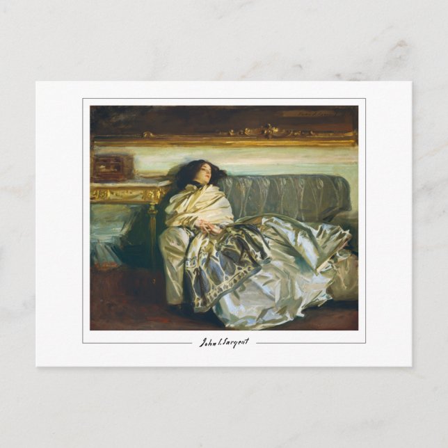 Cartão Postal John Singer Sargent #16-2 - Belas Artes (Frente)