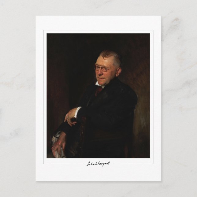 Cartão Postal John Singer Sargent #19 - Belas Artes (Frente)
