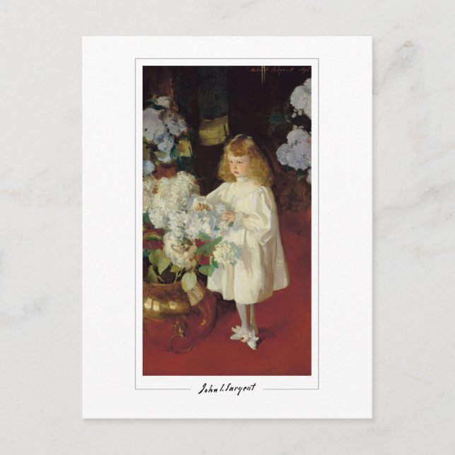 Cartão Postal John Singer Sargent #1 - Belas Artes (Frente)