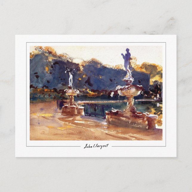 Cartão Postal John Singer Sargent #227 - Belas Artes (Frente)