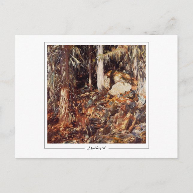 Cartão Postal John Singer Sargent #24 - Belas Artes (Frente)