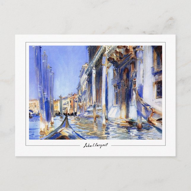 Cartão Postal John Singer Sargent #288 - Belas Artes (Frente)