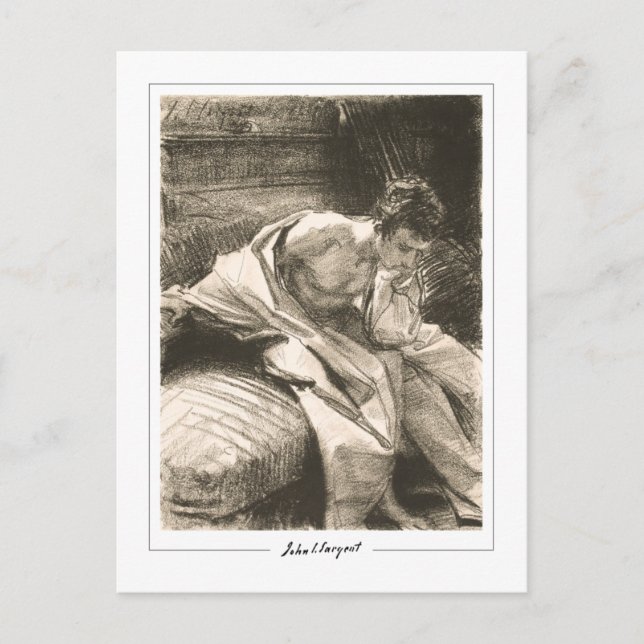 Cartão Postal John Singer Sargent #381 - Belas Artes (Frente)