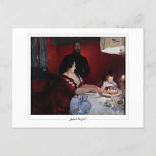 Cartão Postal John Singer Sargent #8 - Arte fina