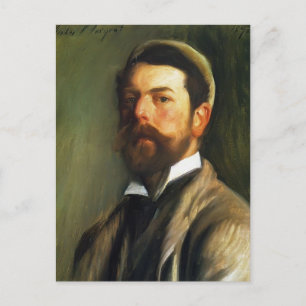 Cartão Postal John Singer Sargent- Autorretrato