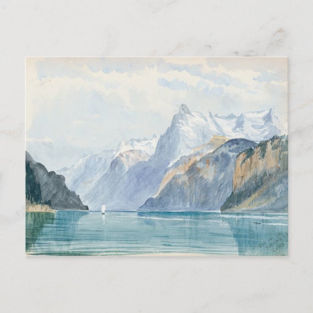 Cartão Postal John Singer Sargent - Bay Uri, Brunnen (Frente)