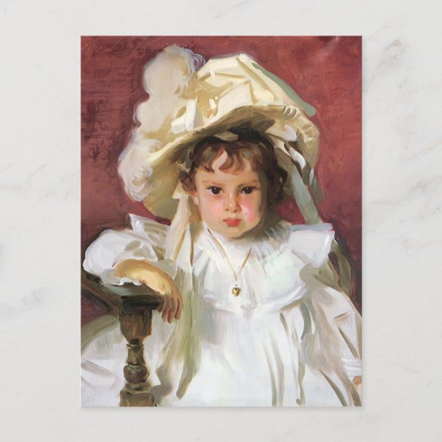 Cartão Postal John Singer Sargent- Dorothy (Frente)