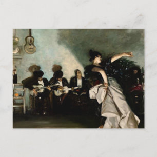 Cartão Postal John Singer Sargent- El Jaleo