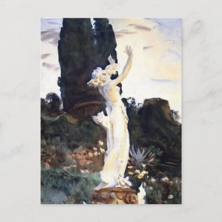 Cartão Postal John Singer Sargent - Estátua de Daphne