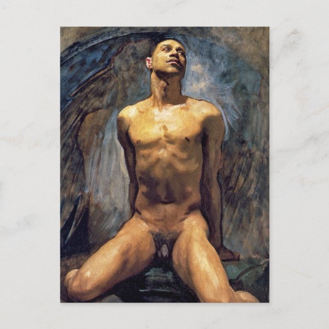 Cartão Postal John Singer Sargent - Estudos no Homem (Frente)