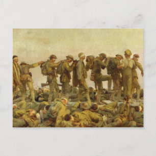 Cartão Postal John Singer Sargent - Gassed