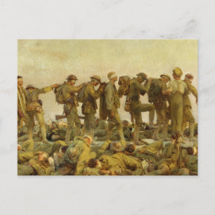 Cartão Postal John Singer Sargent - Gassed