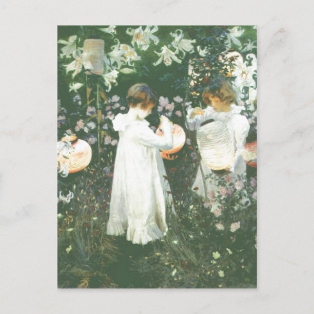 Cartão Postal John Singer Sargent John Singer Sargent Sargent, J (Frente)