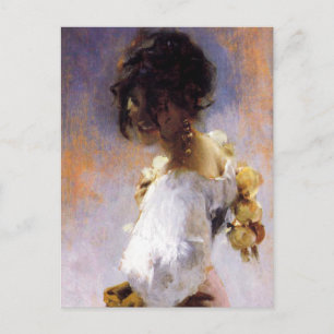 Cartão Postal John Singer Sargent Rosina Postcard