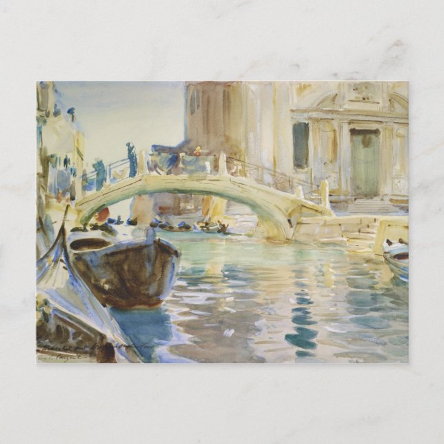 Cartão Postal John Singer Sargent - Veneza (Frente)