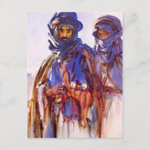Cartão Postal John Singer Sargent's Bedouins