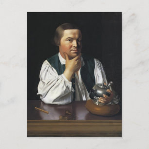 Cartão Postal John Singleton Copley - Paul Revere