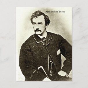 Cartão Postal John Wilkes Booth