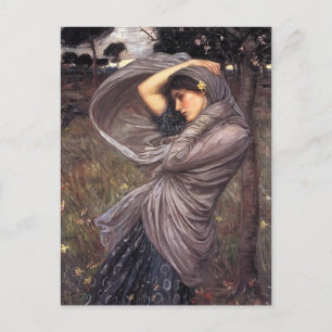 Cartão Postal John William Waterhouse- Boreas
