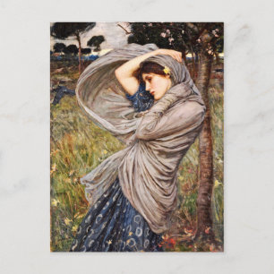 Cartão Postal John William Waterhouse - Boreas