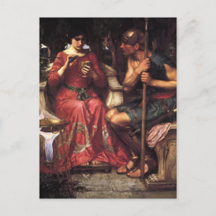 Cartão Postal John William Waterhouse - Jason e Medea