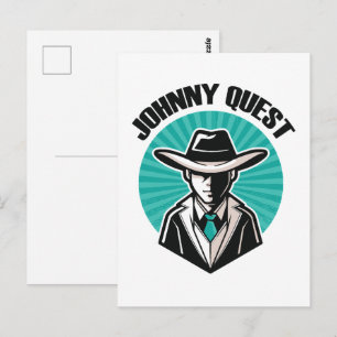 Cartão Postal Johnny Quest