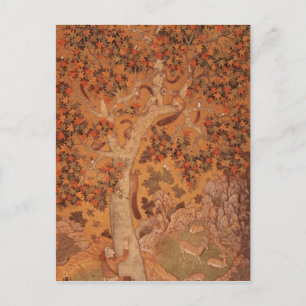 Cartão Postal Johnson Album I, No.30 Squirrels num avião