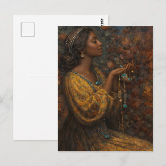 Cartão Postal Joias por Thomas Edwin Mostyn Reimaginado
