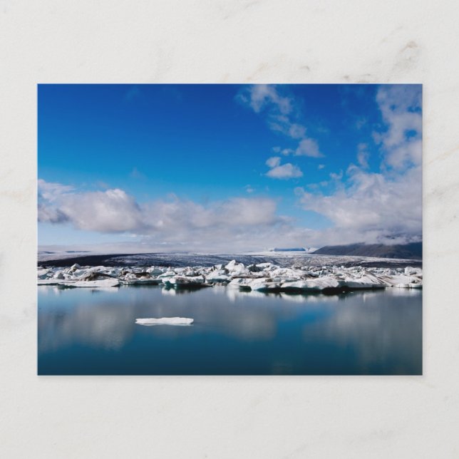 Cartão Postal Jökulsárlón #5 (Frente)