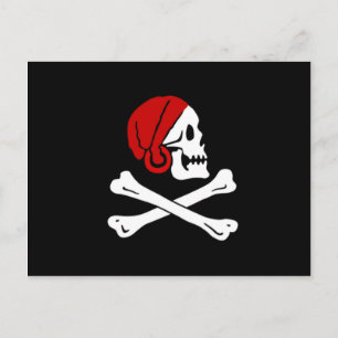 Cartão Postal Jolly Roger