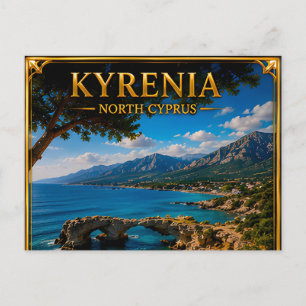 Cartão Postal Jornada pela Ilha de Chipre do Norte em Kyrenia