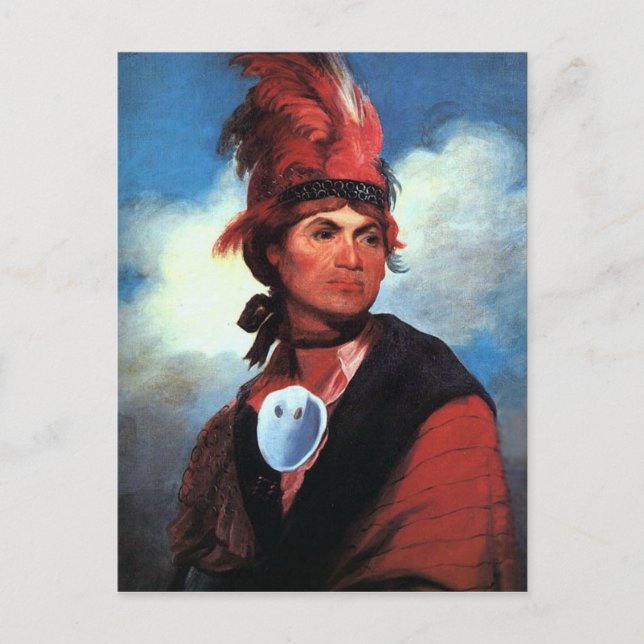 Cartão Postal Joseph Brant (Frente)