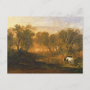 Cartão Postal Joseph Mallord William Turner   A Floresta de Bere