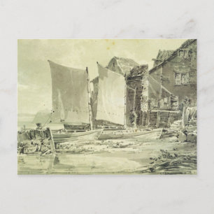 Cartão Postal Joseph Mallord William Turner   Algodão do pescad