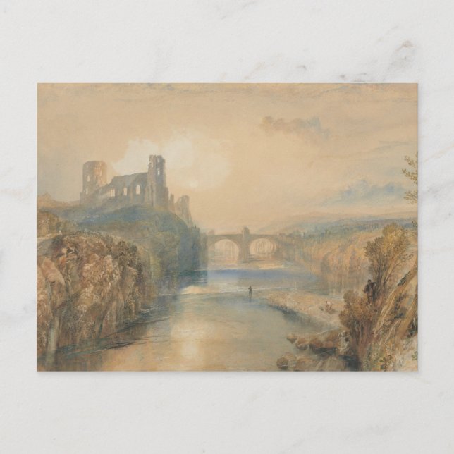 Cartão Postal Joseph Mallord William Turner - Castelo Barnard (Frente)