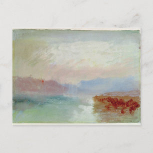 Cartão Postal Joseph Mallord William Turner Cena do rio, 1834