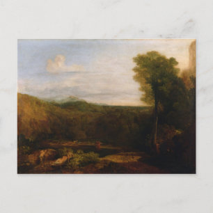 Cartão Postal Joseph Mallord William Turner   Eco e Narciso