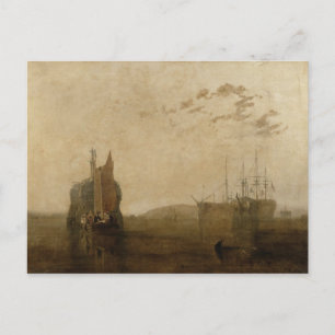 Cartão Postal Joseph Mallord William Turner   Hulks no Tamar