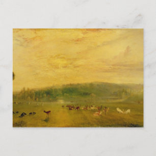 Cartão Postal Joseph Mallord William Turner O Lago, Petworth