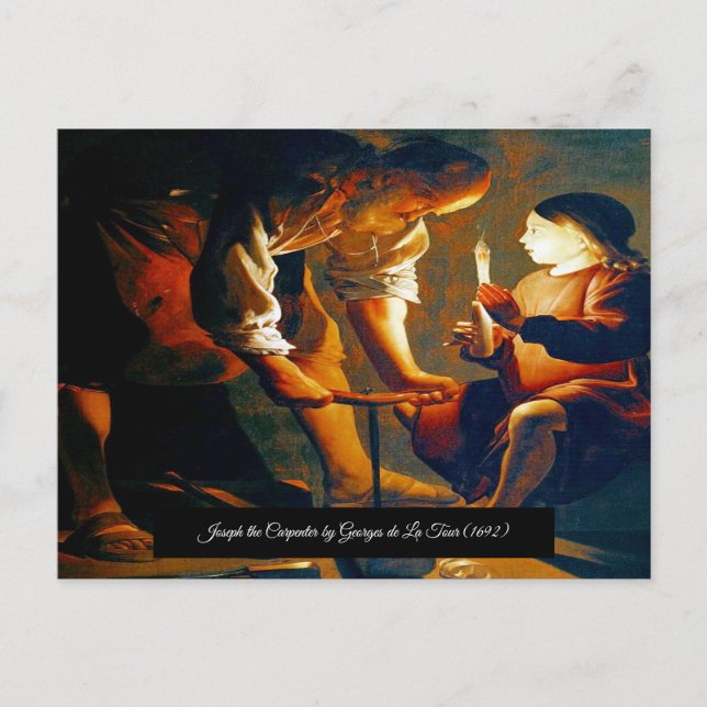 Cartão Postal Joseph, o Carpenter (Frente)