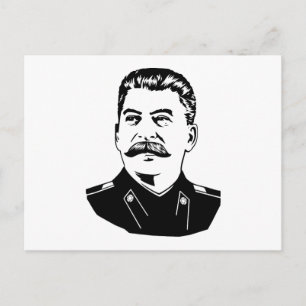 Cartão Postal Joseph Stalin Portrait