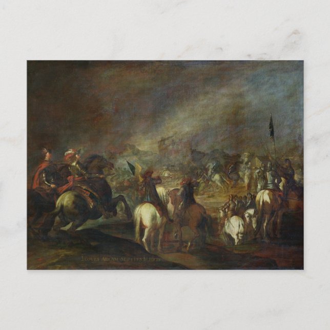 Cartão Postal Joshua nas paredes de Jericho (Frente)