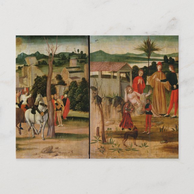 Cartão Postal Joshua nas paredes de Jericho (Frente)